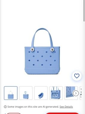 BOGG BAG Small Classic Tote in Light Blue